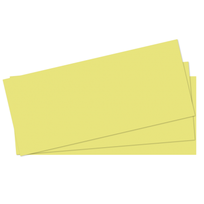 Rozdružovač kartonový 10,5 x 24 cm  žlutý   100 ks