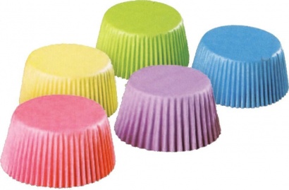 Cukrářské košíčky barevné mix, pr.50 x 30 mm, 100 ks