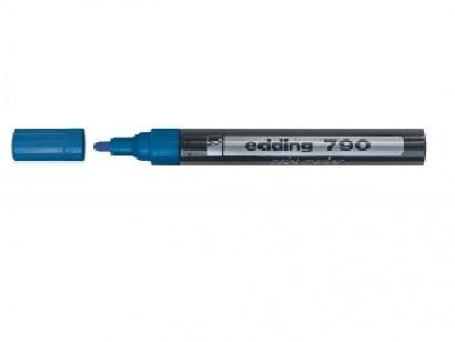 Lakový popisovač Edding 790, 2-3 mm, modrý