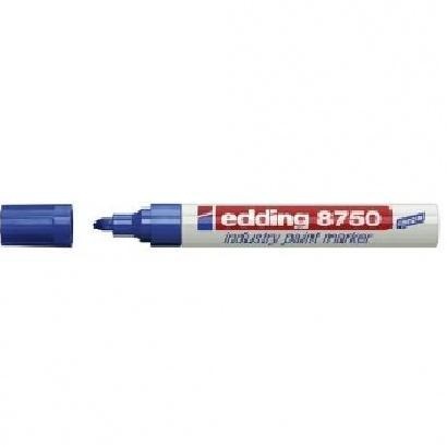 Lakový popisovač Edding 8750, 2-4 mm, modrý