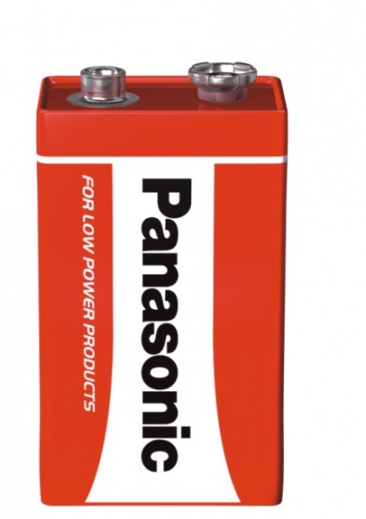 Red Zinc Panasonic baterie 9V /6LR61 1 ks