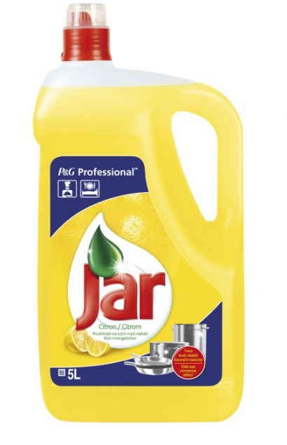 Prostředek na ruční mytí nádobí Jar - citron    5 000 ml