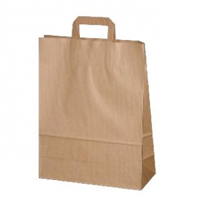 Papírová taška střední  260 x 150 x 350  mm