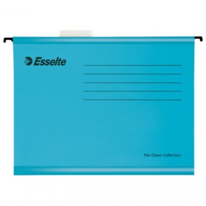 Závěsné desky Esselte Classic Collection modré