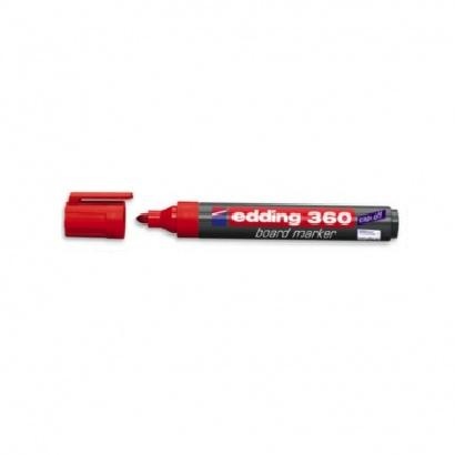 Popisovač na bílé tabule Edding 360, 1.5-3 mm, červený