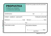 Propustka A7,100 listů