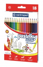 Pastelky Centropen sada18