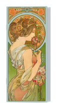 Alfons Mucha měsíční diář Božka