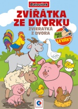 Omalovánky A5 Zvířátka ze dvorku