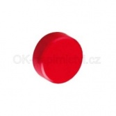 magnety kulaté 30 mm červené 10 ks