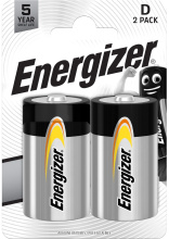Energizer monočlánky velké D/LR20 2 ks