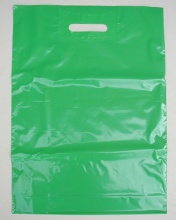 Taška s průhmatem zelená