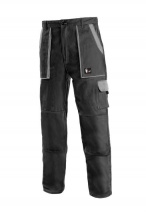 Kalhoty do pasu CXS Luxy šedé-černé vel. 52