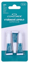 Vteřinové lepidlo CONCORDE, 3x1 g, blistr