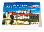 55 turistických NEJ Čech, Moravy a Slezska