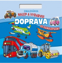 Nalep a vybarvuj! Doprava