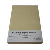 Náčrtkový papír A4 90 g chamois