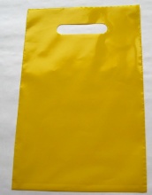 Taška s průhmatem žlutá