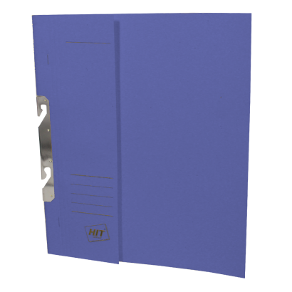 Rychlovazač kartonový závěsný A4 půlený modrý 50 ks