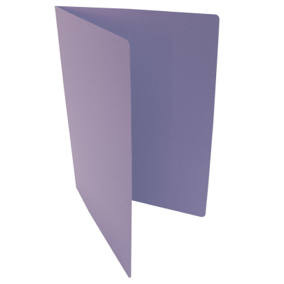 Mapa papírová bez klop A4 fialová 100 ks