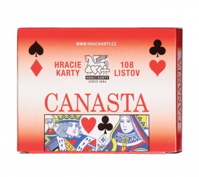 Canasta v papírové krabičce