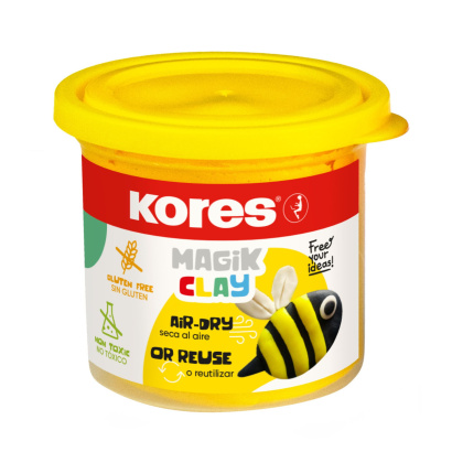 Magik Clay modelovací hmota žlutá 40 g Magik Clay modelovací hmota žlutá 40 g
