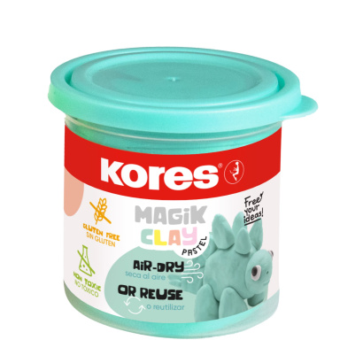 Magik Clay Pastel modelovací hmota tyrkysová 40 g Magik Clay Pastel modelovací hmota tyrkysová 40 g