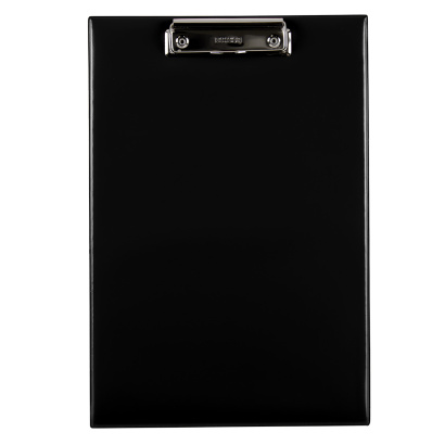 Psací podložka s klipem A4 černá