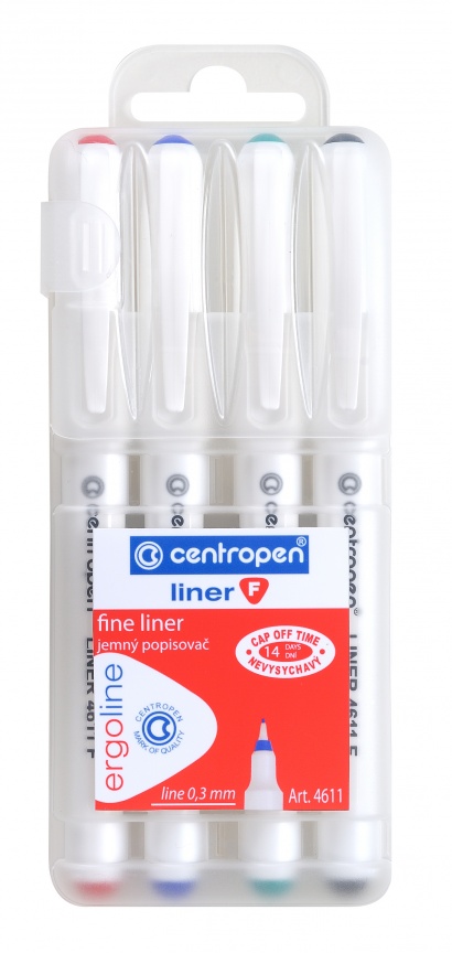 Liner 0.3 mm 4611 sada 4 barev