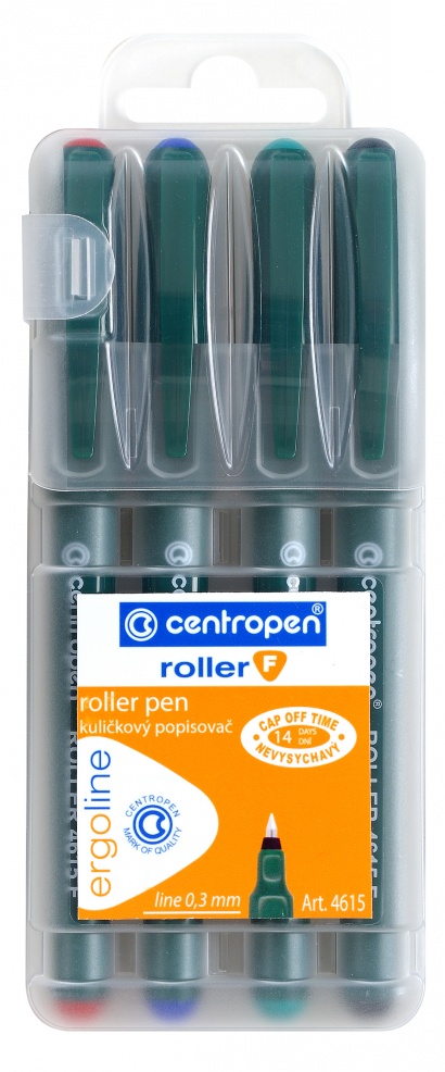 Roller 0,3 mm 4615 sada 4 barev