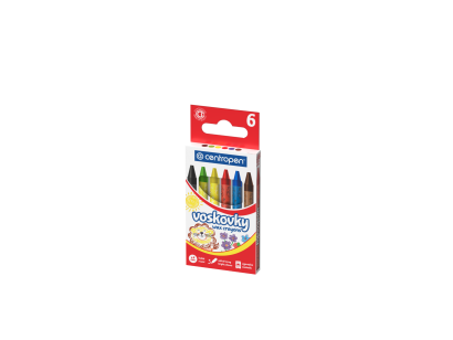 Voskové pastely Centropen 6 barev