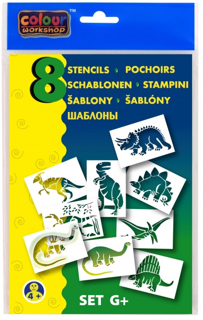 Šablony k FF set G+ dinosauři