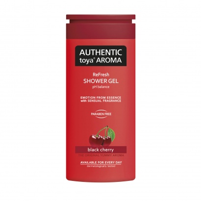 AUTHENTIC toya AROMA – sprchový gel Black Cherry