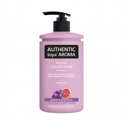 Authentic toya Aroma tekuté mýdlo Grapes & grapefruit  400 ml