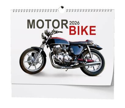 Nástěnný kalendář A3 - Motorbike