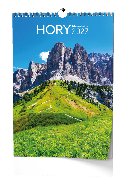 Nástěnný kalendář A3 - Hory Nástěnný kalendář A3 - Hory