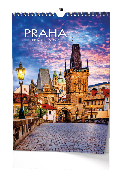 Nástěnný kalendář A3 - Praha Nástěnný kalendář A3 - Praha