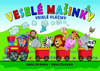 Omalovánky A5 Veselé mašinky