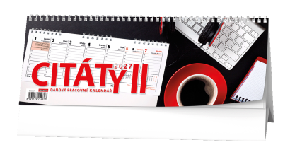 Stolní kalendář - Citáty II. Stolní kalendář - Citáty II.