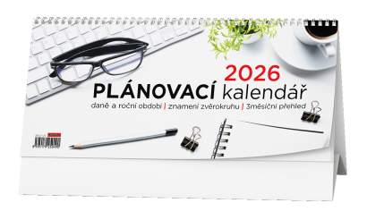 Stolní kalendář -  Plánovací daňový kalendář 2025