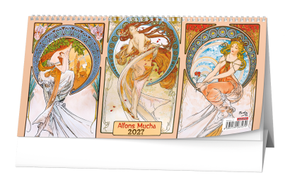 Stolní čtrnáctidenní kalendář - Alfons Mucha Stolní čtrnáctidenní kalendář - Alfons Mucha