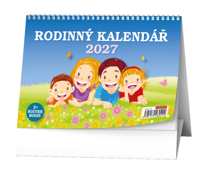Stolní kalendář - Rodinný kalendář Stolní kalendář - Rodinný kalendář