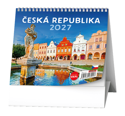 Stolní kalendář - IDEÁL - Česká republika Stolní kalendář - IDEÁL - Česká republika