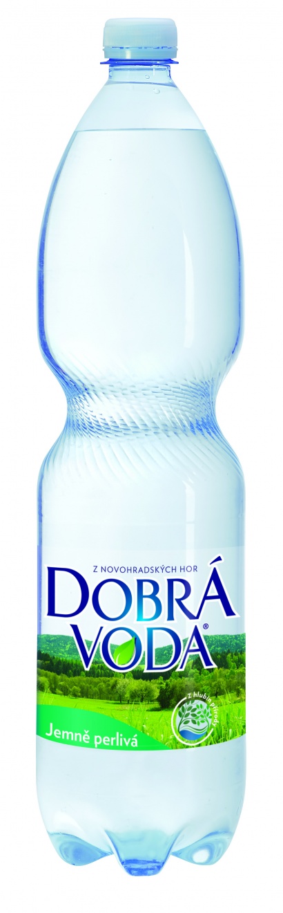 Dobrá voda jemně perlivá    1,5 l x 6