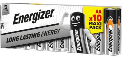 Energizer tužkové baterie AA/LR6 Multipack 10 ks Energizer tužkové baterie AA/LR6 Multipack 10 ks