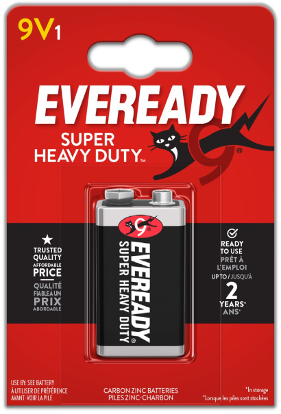 Eveready baterie 9V /6F22 1 ks