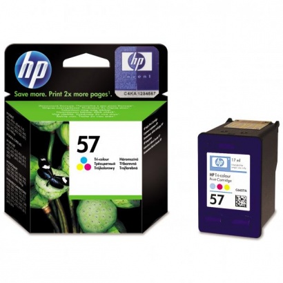 Cartridge Hewlett Packard C6657A tříbarevná  17 ml