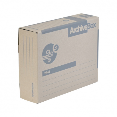 Archiv Box Colour  90 mm šedý Wind