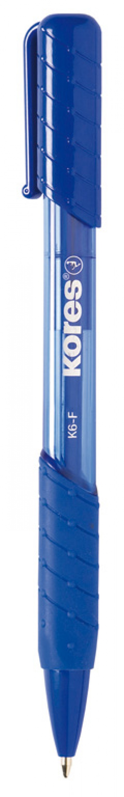 K6 Pen Soft Grip modré