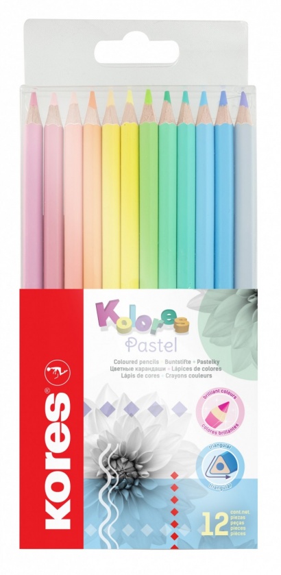 Pastelky Kolores Pastel12 barev